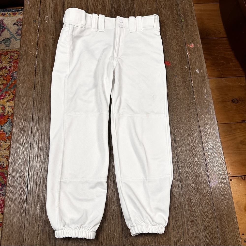 Rip-it Softball White Pants Classic 4-way Stretch Girls XS